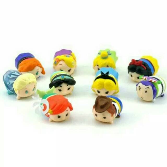 Tum TSUM DISNEY Figura De Ação De Brinquedo Boneca Miniatura | Shopee ...