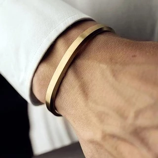 Pulseiras Homens Pulseirasbangles Geométricos Desenhos Simples (5 Cores)