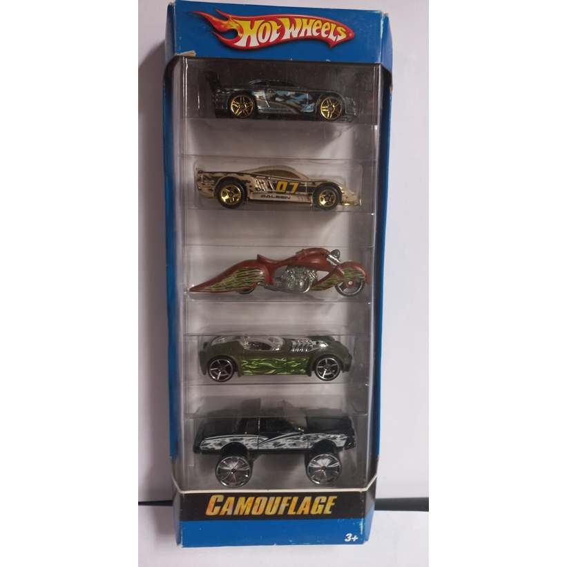 Hot wheels cheap camouflage 5 pack