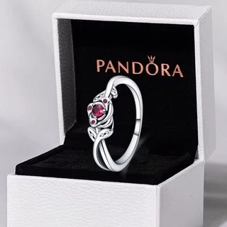 💗Anel De Prata S925 Novo Produto Disney < Beleza E A Fera > Rose