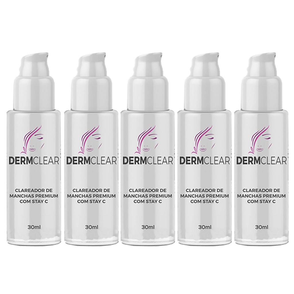 DermClear- 5 Unidades Creme Clareador Anti Manchas Melasma Rosto e ...