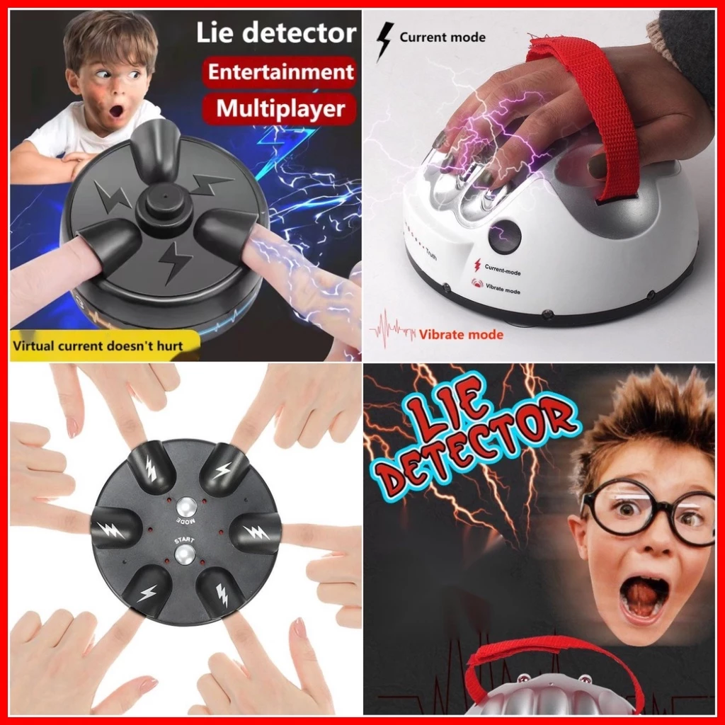 [Pronto Estoque] Jogo De Roleta De Choque Engraçado / Detector De Mentiras / Brinquedo Elétrico