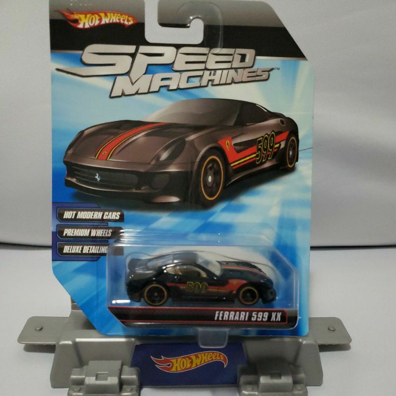 ホットウィール スピードマシーン フェラーリ 599 XX Hot Wheels Ferrari 599xx - Speed Machine - Preta - Rara | Shopee