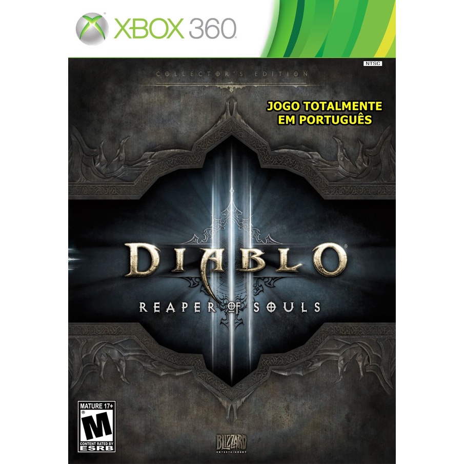 X box 360 Diablo Reaper Of Souls l.t. 3.0 Shopee Brasil