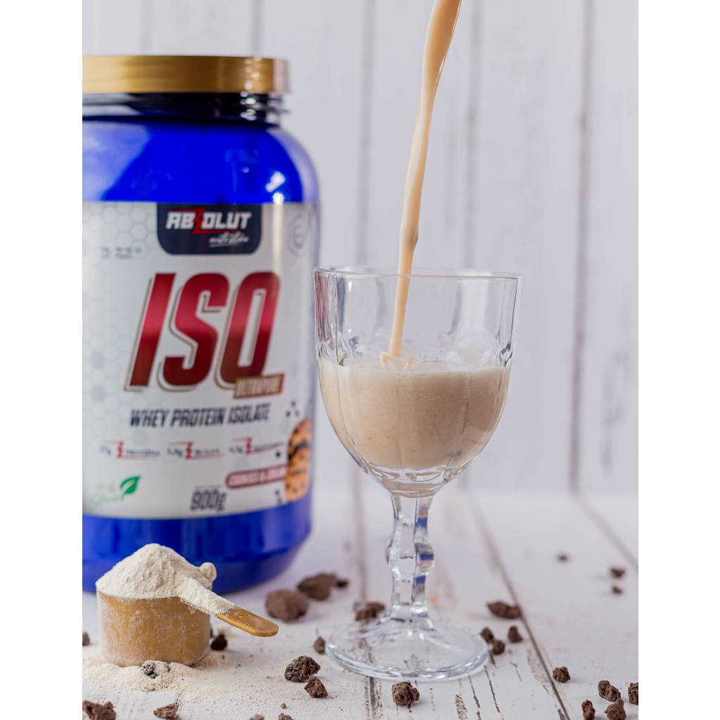 Whey Isolado Com Stevia 900g – Absolut Nutrition
