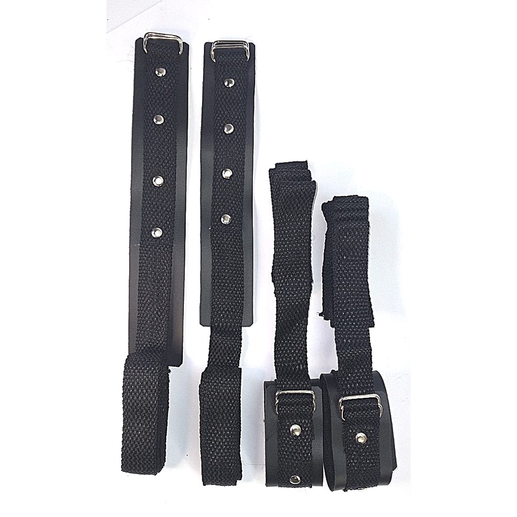 Kit Bondage 4 Pièces BDSM - Attaches Pour Couple - Neuf - Taille 02