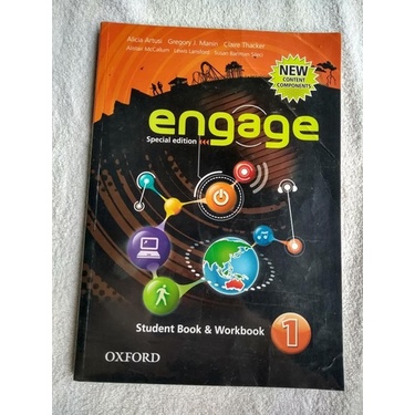 Livro Engage 1 Special Edition Student Book & Workbook | Shopee Brasil