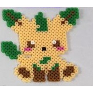 Evolução da Eevee (Pokémon) Ímã ou Chaveiro - Pixel Art/ Hama Beads