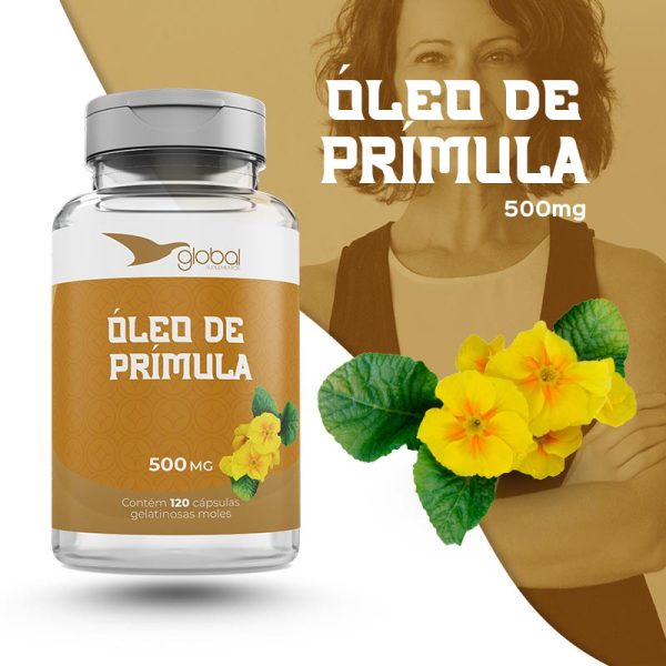 Óleo de Prímula 500mg 120 Cápsulas - Sintomas da TPM | Shopee Brasil