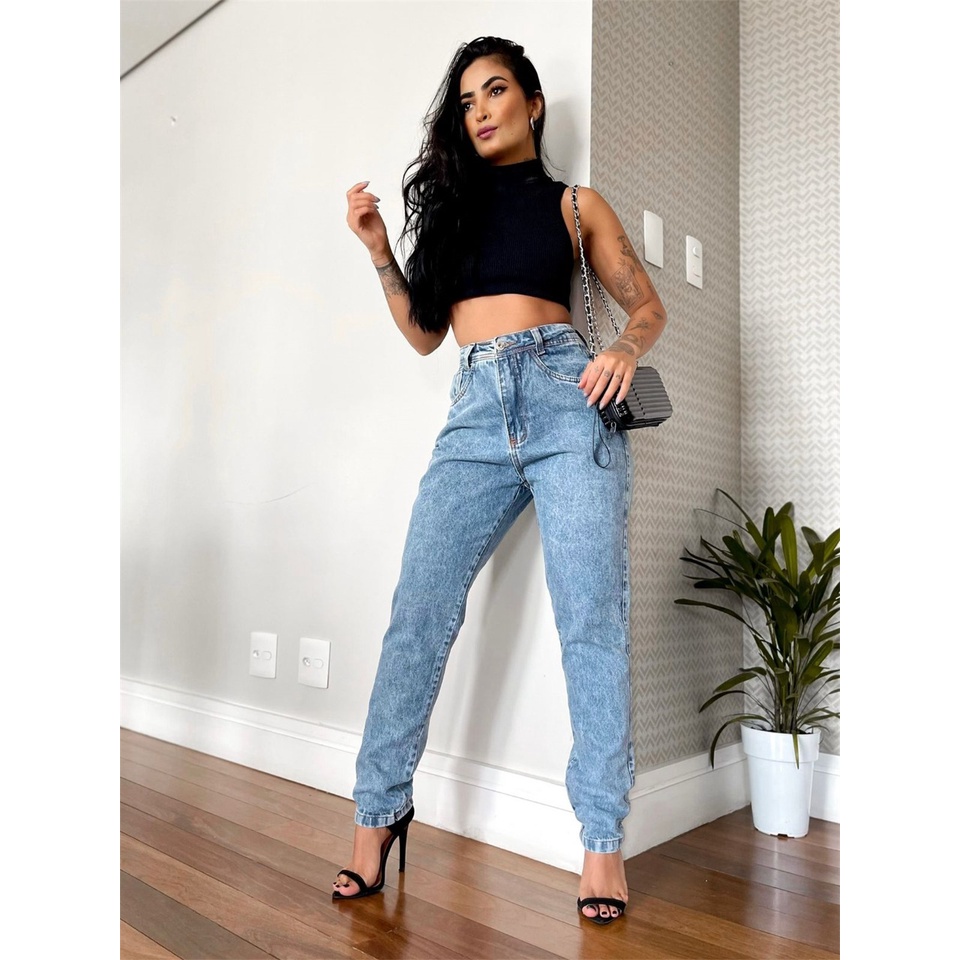 Calça jeans best sale despojada feminina