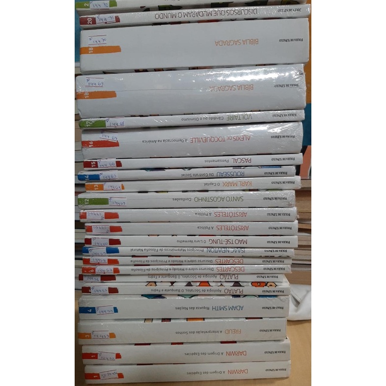 Coleção Folha Livros que Mudaram o Mundo / Folha de S. Paulo | Shopee ...