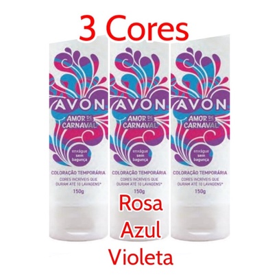 Tinta Pra Cabelo Rosa Pink, Cosmético Feminino Avon Nunca Usado 91918583