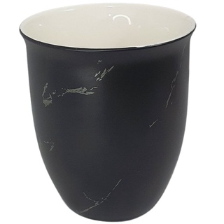 Vaso Cachepot de Cerâmica Preto Fosco 10x11 Decorativo