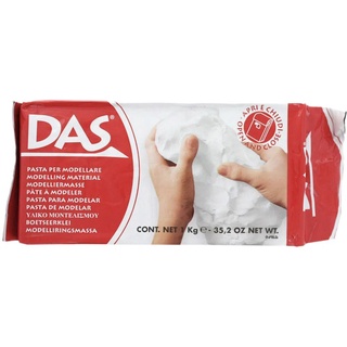 Massa de Modelar Cerâmica Fria DAS Escultura 500g / 1Kg - Escolha o Modelo