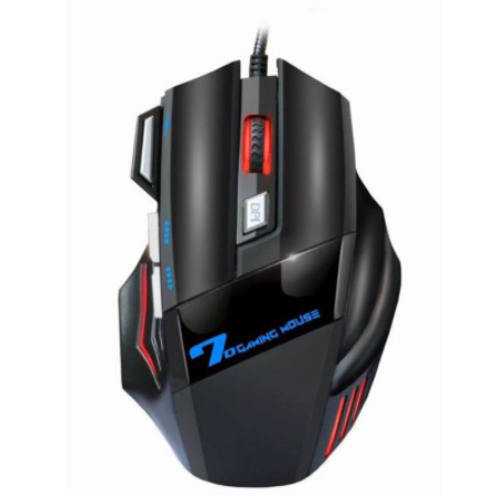 Mouse Gamer Jogos Laser X7/X11 3600dpi Usb Com Fio Led 7 Botões Iluminado ou G5 4000dpi Usb Com Fio Led 6 Botões Iluminado