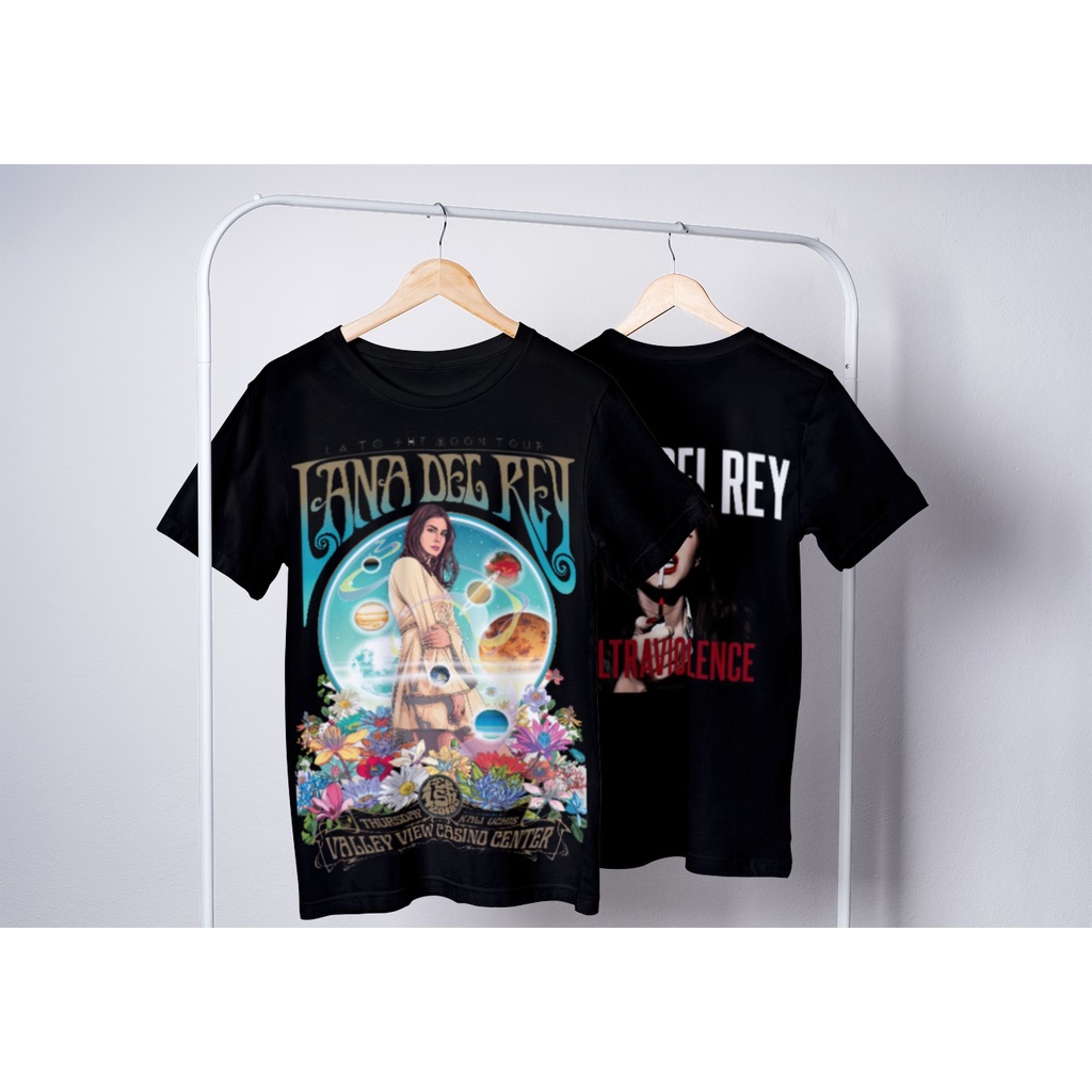 Camiseta Lana Del Rey Indie Retro Psicodélica ou ultravioleta