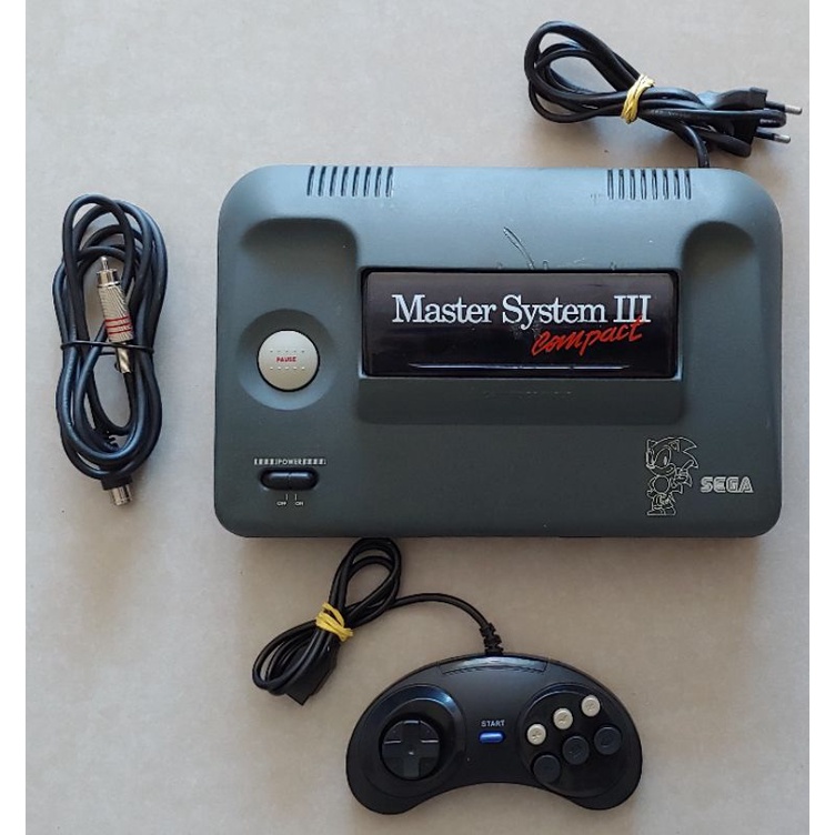 Botão de Força Master System 3