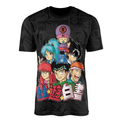 Camisa Camiseta Anime Yu Yu Hakusho Exclusiva Esta | Shopee Brasil