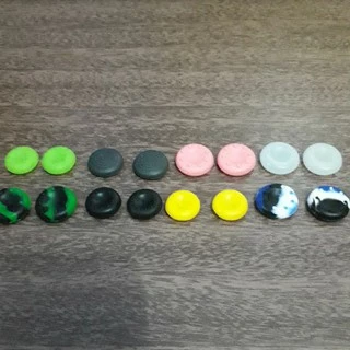 Par de Grip análogico para controle de Ps4 Xbox One Ps3 e Xbox 360