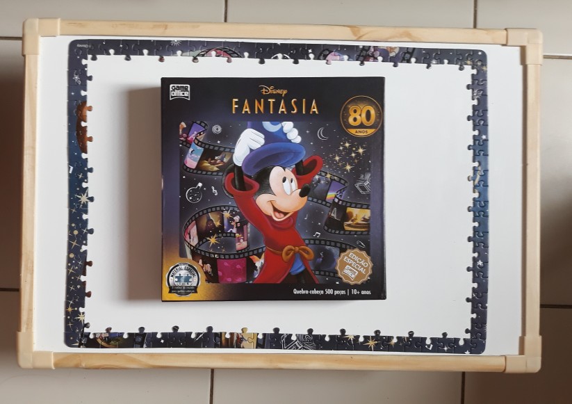 Quebra-Cabeça 500 Peças Disney Fantasia 80 Anos - Toyster