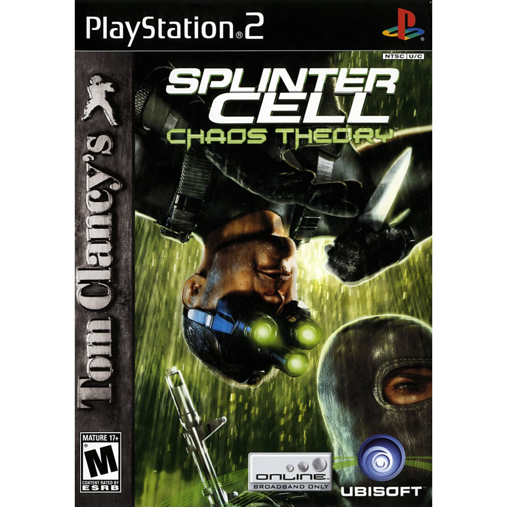 Tom Clancy's Splinter Cell Coleção (4 Dvd) Patch Ps2