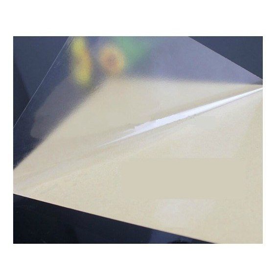 10 Folhas Adesivo Transparente (vinil) A4 para impressão Ideal para ...