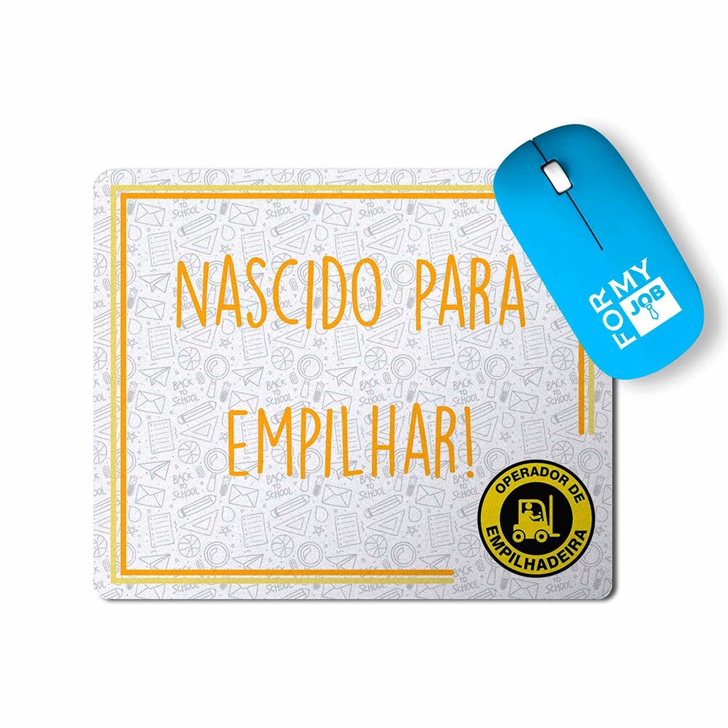 Mouse Pad Operador Empilhadeira Nascido Para Empilhar | Shopee Brasil