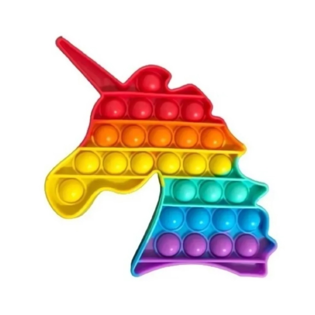 Brinquedo Pop It Sensorial Anti Stress Fidget Toys Colorido