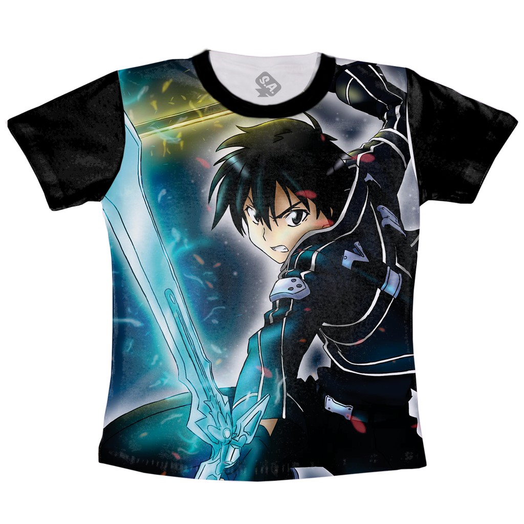 Camiseta Anime Sword Art Online - Estampa Total