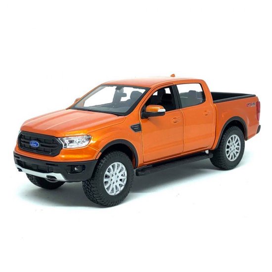 Miniatura Ford Ranger (2019) Caminhonete Laranja Special Edition Maisto ...