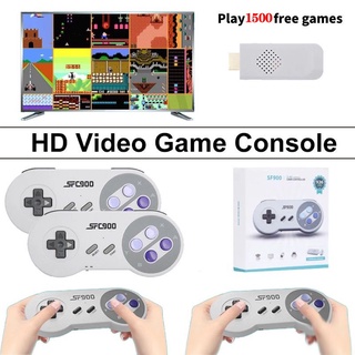SF900 Retro Game Mini Game Stick Built in 5000 Games Video Game Console for Super  Nintendo SNES NES 2.4G Wireless Gamepad Gaming - AliExpress
