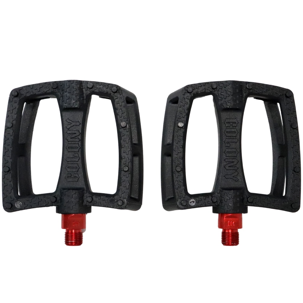 Pedal Bike Colony Fantastic Bmx Wheeling Importado ( Black/Red )