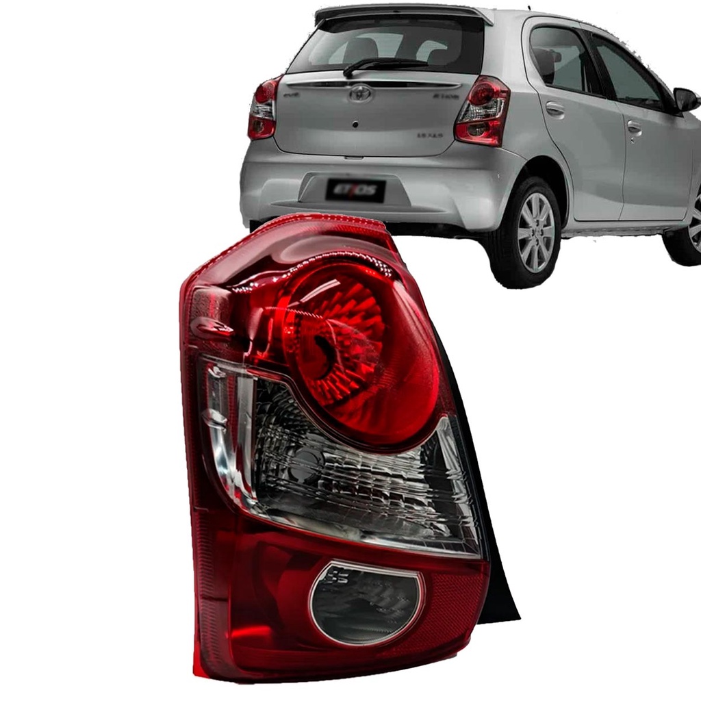 Lanterna Etios Hatch 2022 2021 2020 2019 2018 Fume Original | Shopee Brasil