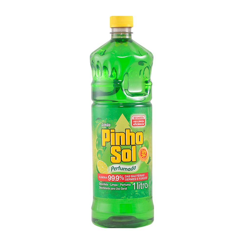 Desinfetante Pinho Sol Limão 1L | Shopee Brasil