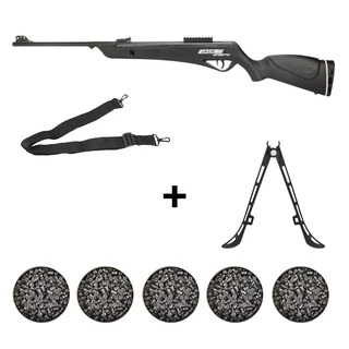 Carabina de Pressão Jade Pro Nitro Preta 4.5mm - CBC + 5 Chumbos + Bandoleira + Bipé em Oferta na Shopee