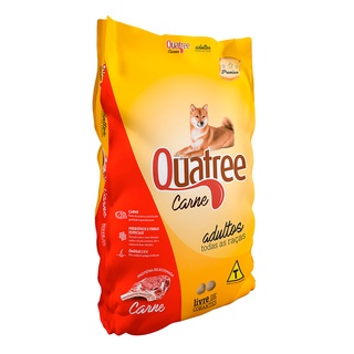 Ração Quatree Cães Adultos Todas as Raças Carne - 25kg