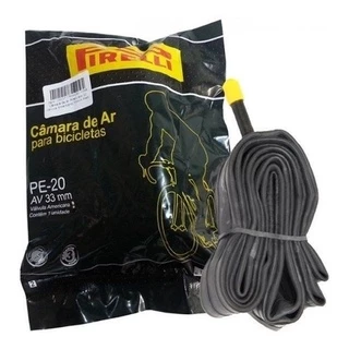 2 Camara De Ar Bicicleta Bike Aro 20 - Bico Grosso Pirelli