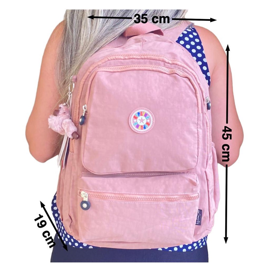 Mochila kipling escolar impermeavel