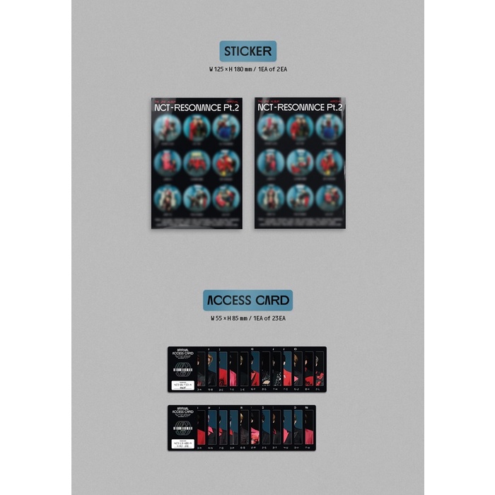 NCT album - Resonance pt.2 + Aliko's Special Photocard | Shopee Brasil