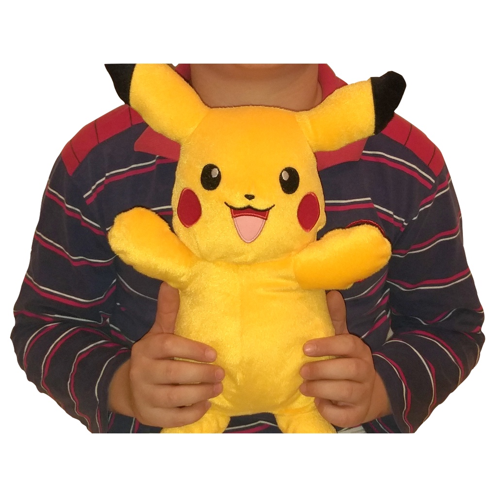 Pokémon Pelúcia Pikachu com Luz e Som 2610 - BALAÚSTRES BRINQUEDOS - Loja  de Brinquedos - Curitiba