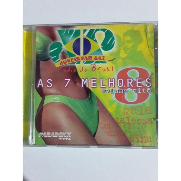 CD As 7 Melhores Vol .8 - Paradoxx - Dance 90s - KEN LAZLO