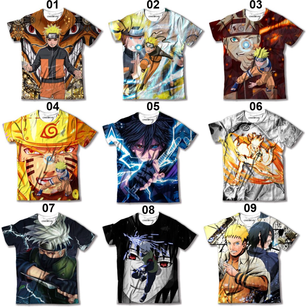 Camiseta Camiseta Naruto Shippuden Camisa Feminina Nuvem Akatsuki Blus -  Criativa Ninja - Camisetas e Moletons Personalizados