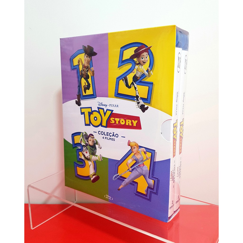 Toy Story 4 coleção de filmes Blu Ray