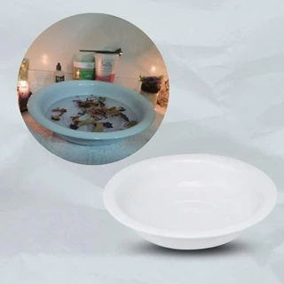 Bacia de Aluminio Branca N 35 para Escalda pés para cerimonia religiosa de lava pés fotografia de newborn