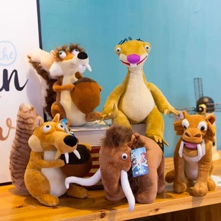 Preguiça De Canguru Mamute Esquilo Tigre Ice Age Boneca De Pelúcia De Brinquedo