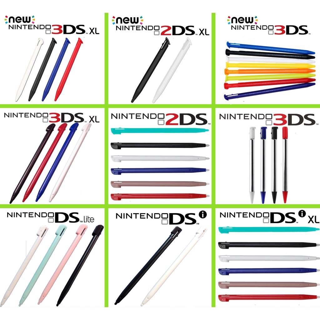 Stylus Nintendo 3DS, 3DS XL, New 3DS, New 3DS XL, 2DS, New 2DS