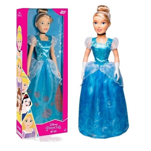 Boneca Cinderela Princesa Disney Grande Brinquedo meninas
