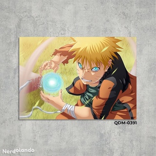 Quadro Decorativo Naruto Shippuden Time 7 Kakashi 23x33cm