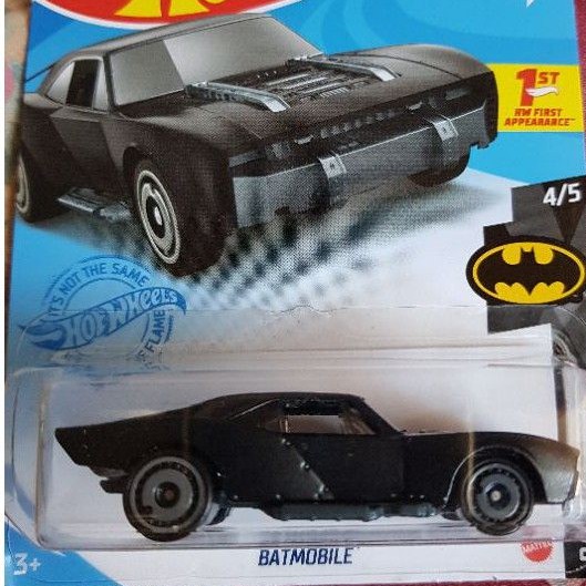 Carrinho Hotwheels Batman Batmóvel Verde Filme The Batman