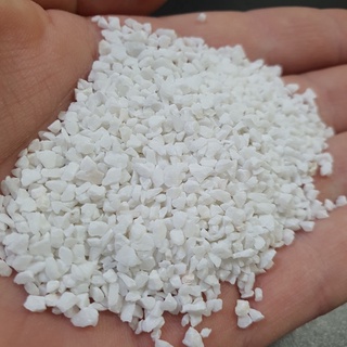 Pedrinha Branca Arranjo Suculenta Vaso Jardim N§ 1/8 - 5kg